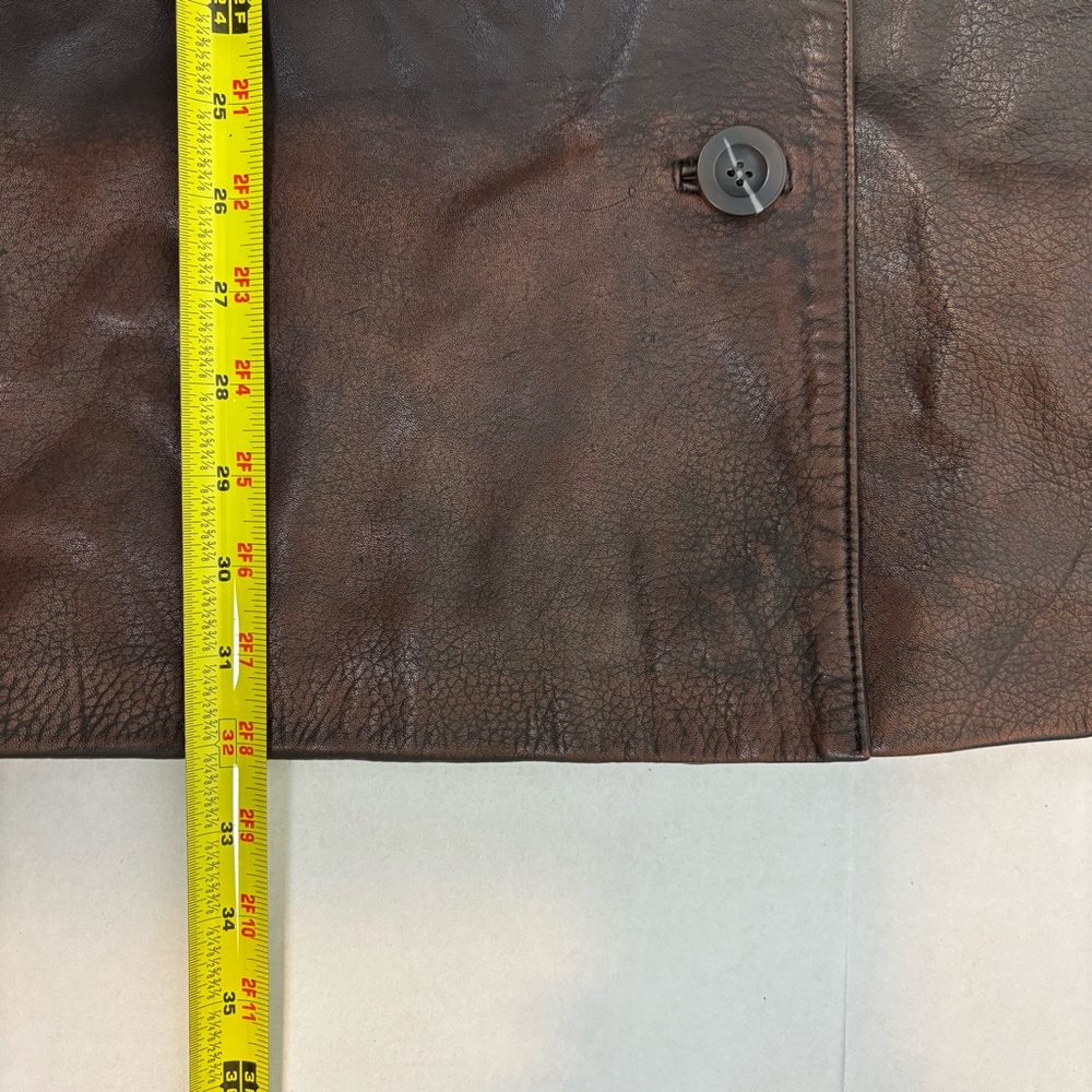 LAMARQUE Marlowe Coat in Rub Off Brow Size L - Picture 11 of 11